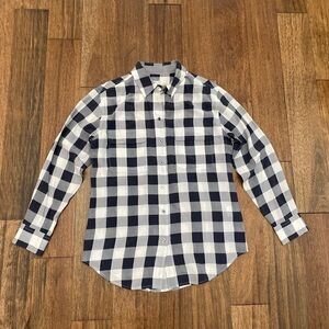 EQUIPMENT women’s plaid silk button up shirt sz Small